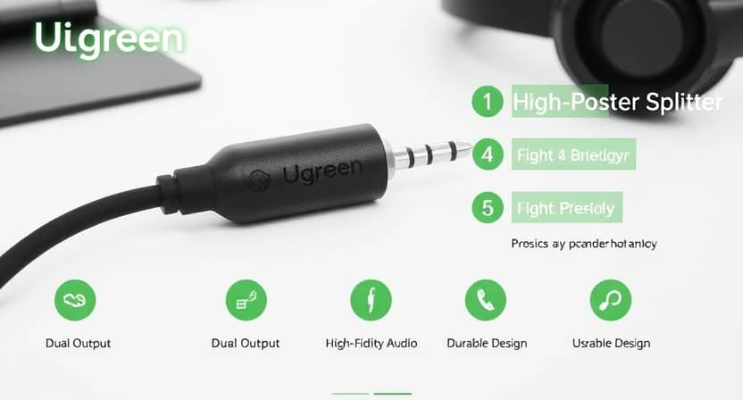 Headphone splitter